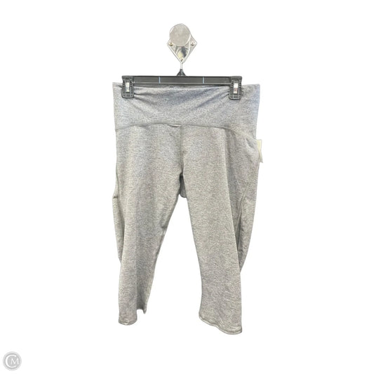 Athletic Leggings By Lululemon In Grey, Size: M