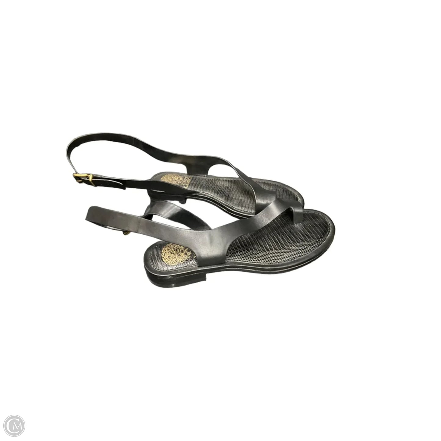 Sandals Flats By Vince Camuto In Black, Size: 6.5