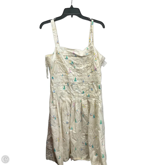 Dress Casual Midi By Tommy Hilfiger In Multi-colored, Size: L