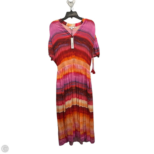 Dress Casual Maxi By Chicos In Multi-colored, Size: M
