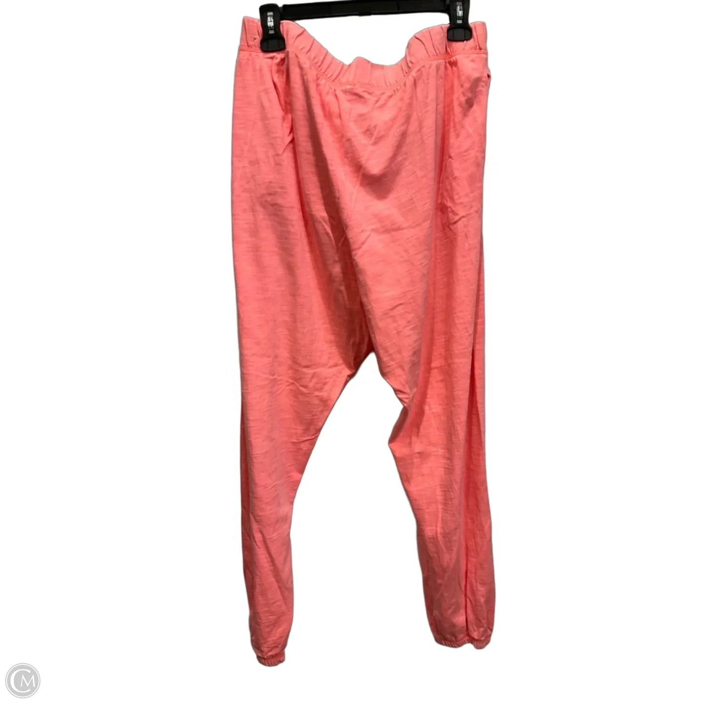 Athletic Pants By Pink In Pink, Size: Xl