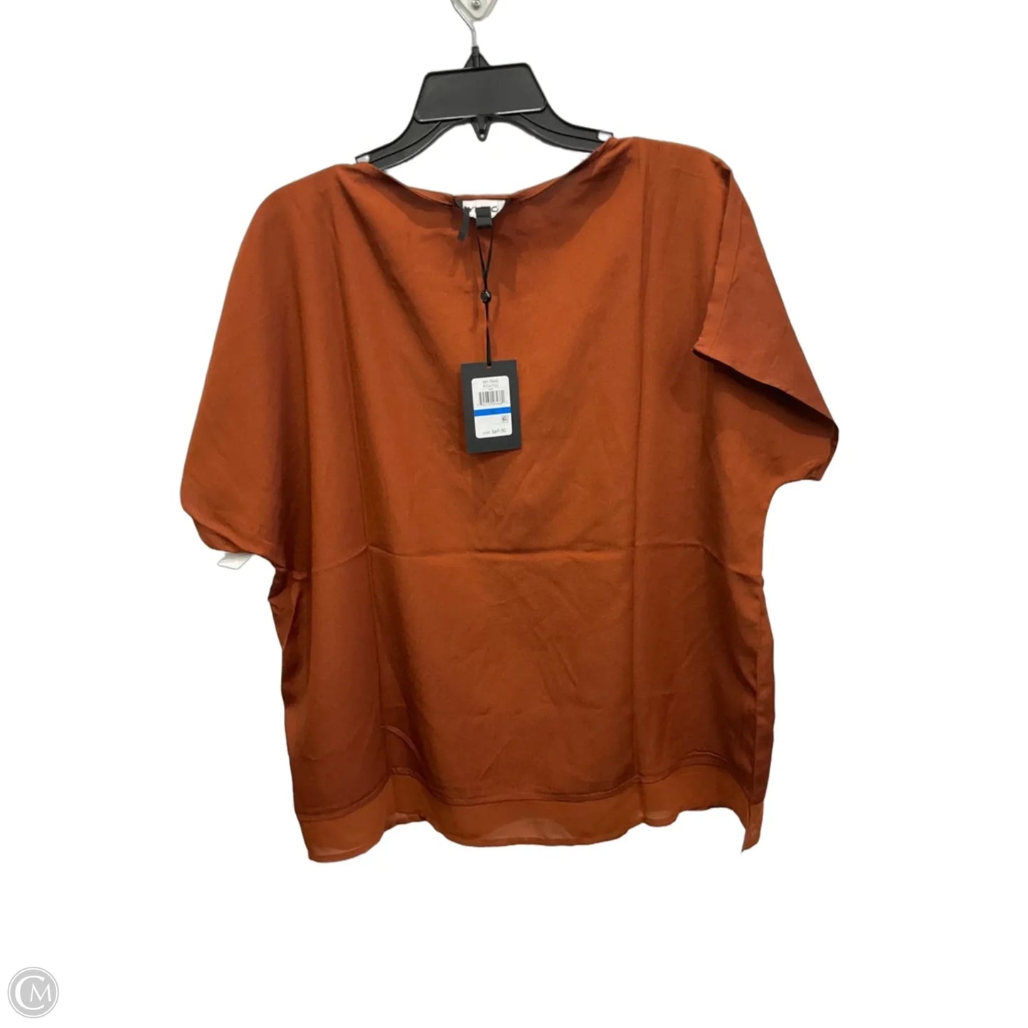 Top Sleeveless By Dkny In Brown, Size: Xl