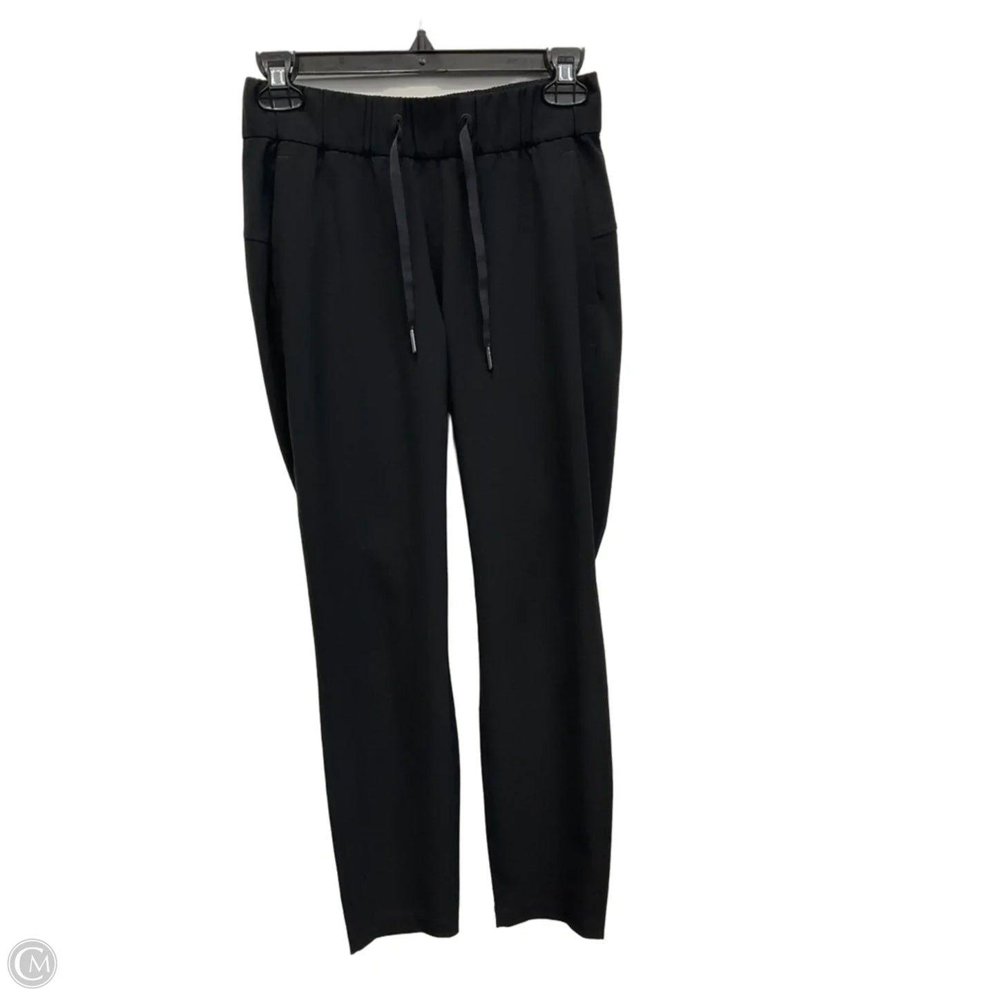 Athletic Pants By Lululemon In Black, Size: Xs
