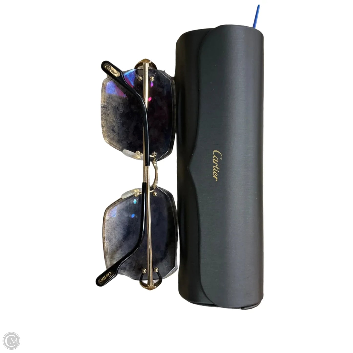 Sunglasses Luxury Designer By Cartier