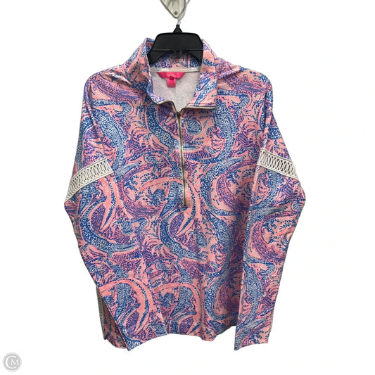Top Long Sleeve Designer By Lilly Pulitzer In Multi-colored, Size: M