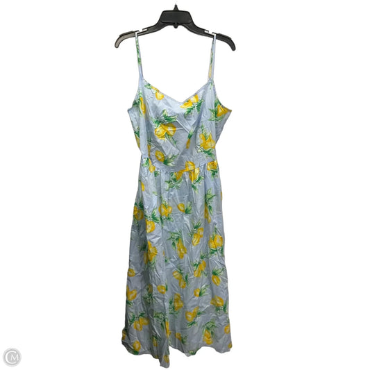Dress Casual Midi By Gap In Multi-colored, Size: Xl