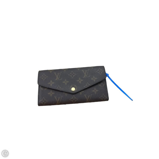 Wallet Luxury Designer By Louis Vuitton, Size: Medium