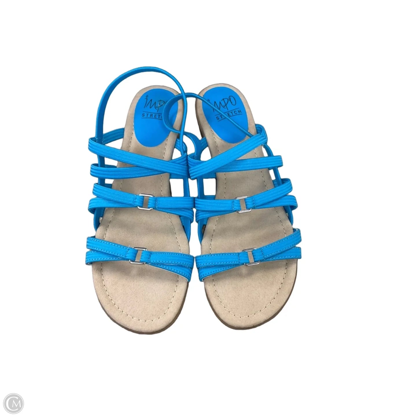 Sandals Flats By Impo In Brown, Size: 9.5