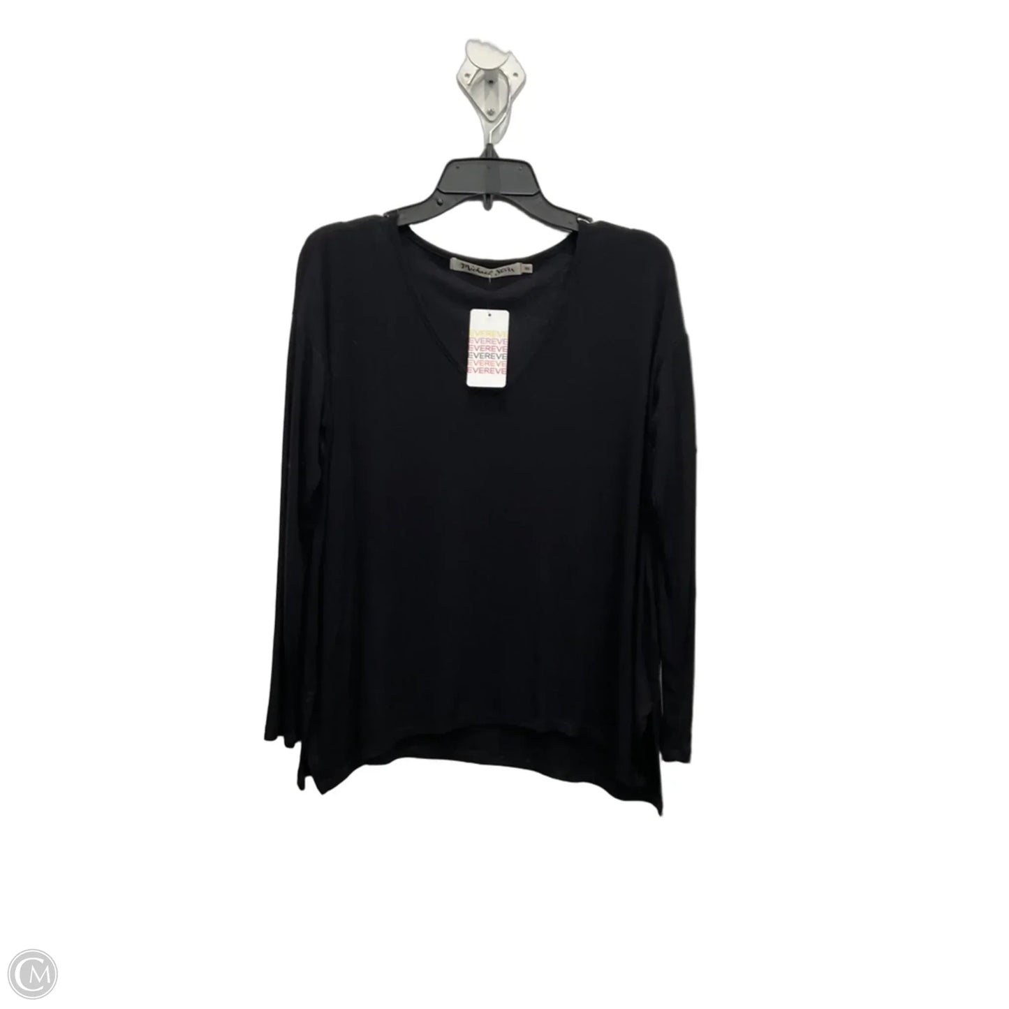 Top Long Sleeve Basic By Michael Stars In Black, Size: Xs