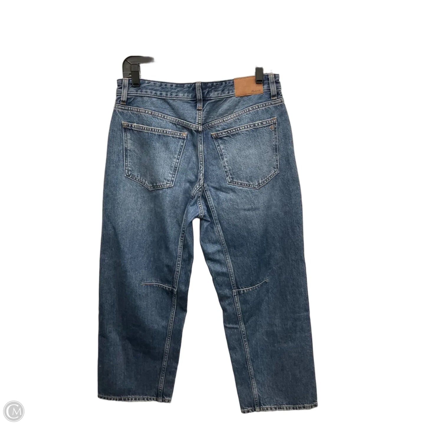 Jeans Wide Leg By Madewell In Blue Denim, Size: 4