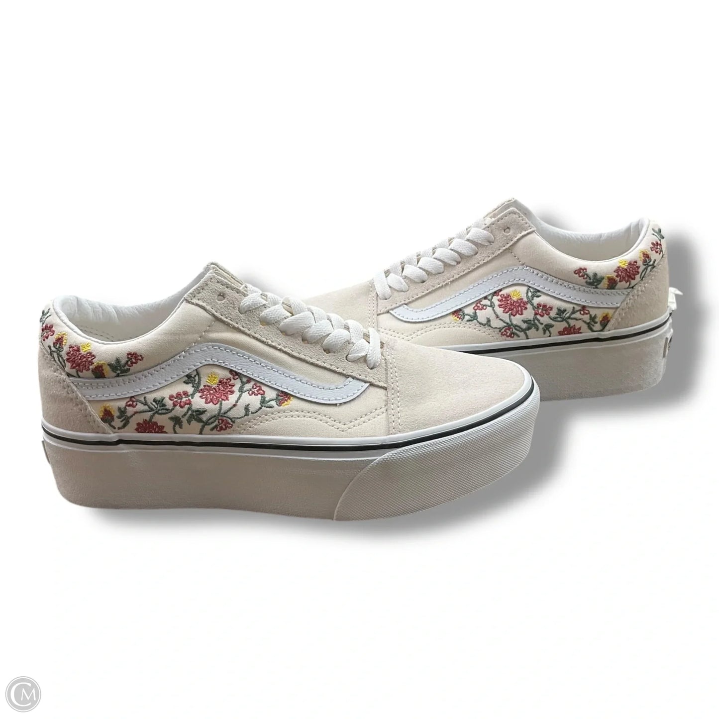 Shoes Sneakers By Vans In Multi-colored, Size: 8