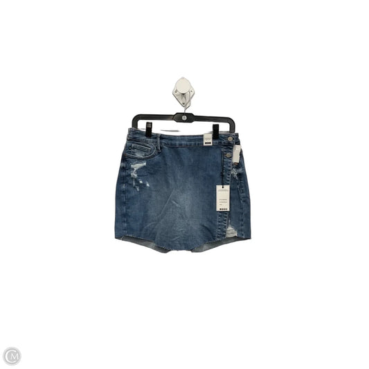 Skort By Judy Blue In Blue Denim, Size: 12