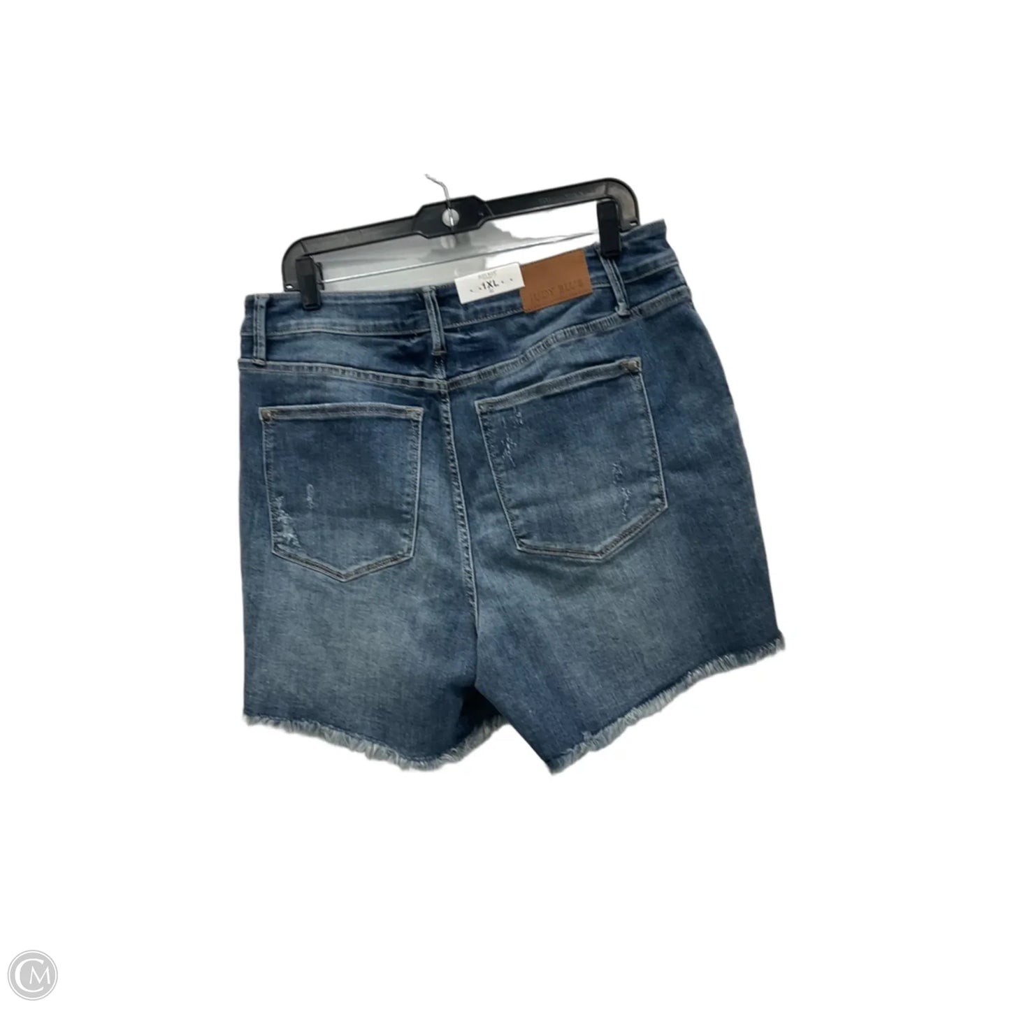 Shorts By Judy Blue In Blue Denim, Size: 14