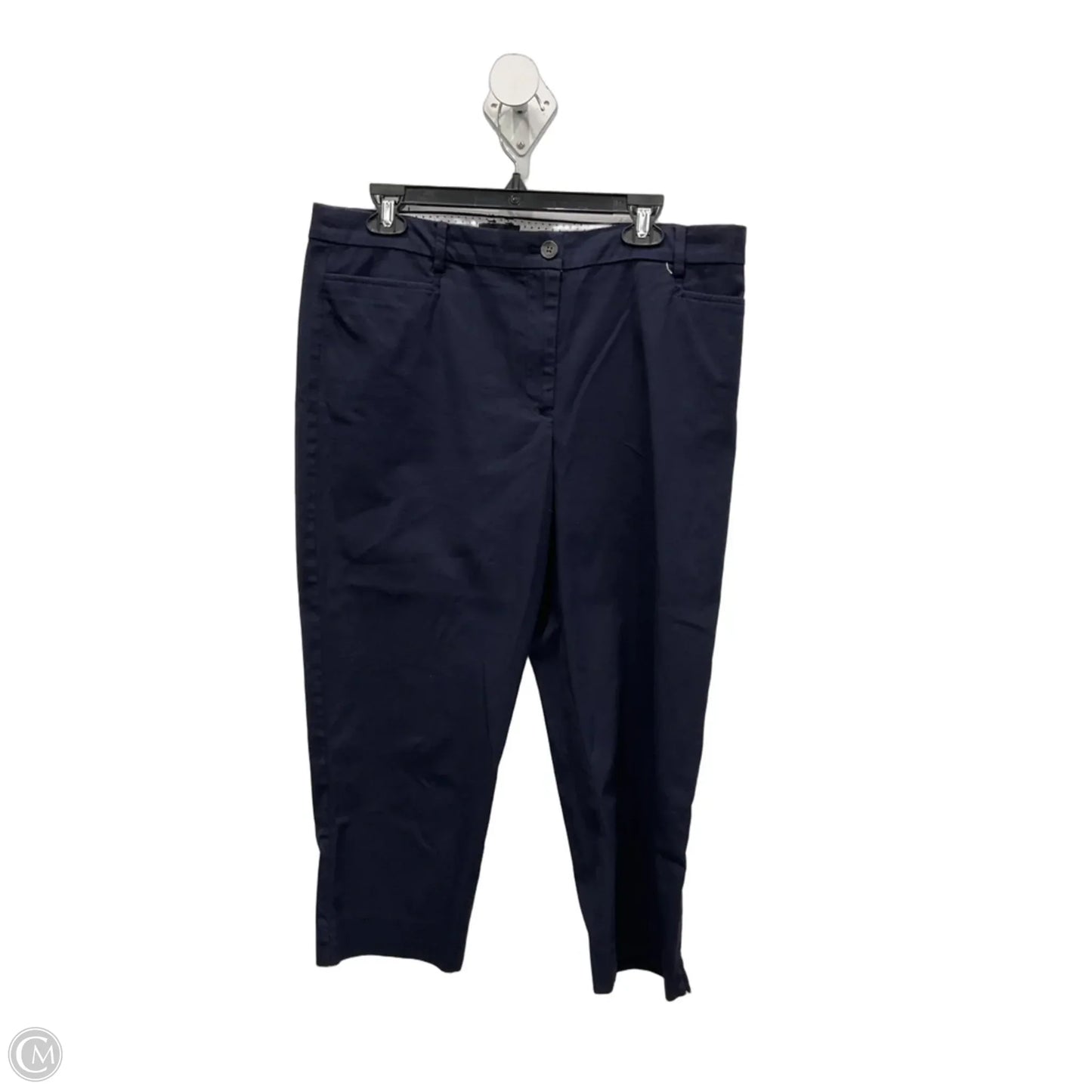 Capris By Talbots In Navy, Size: 12