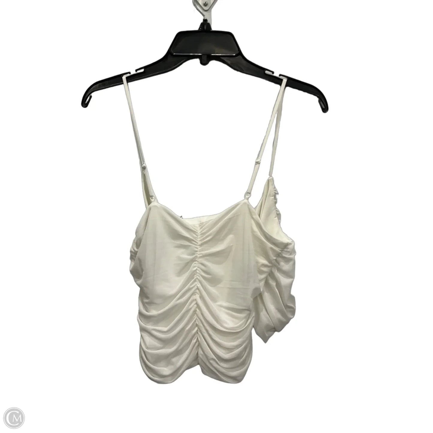 Top Sleeveless By Express In White, Size: L