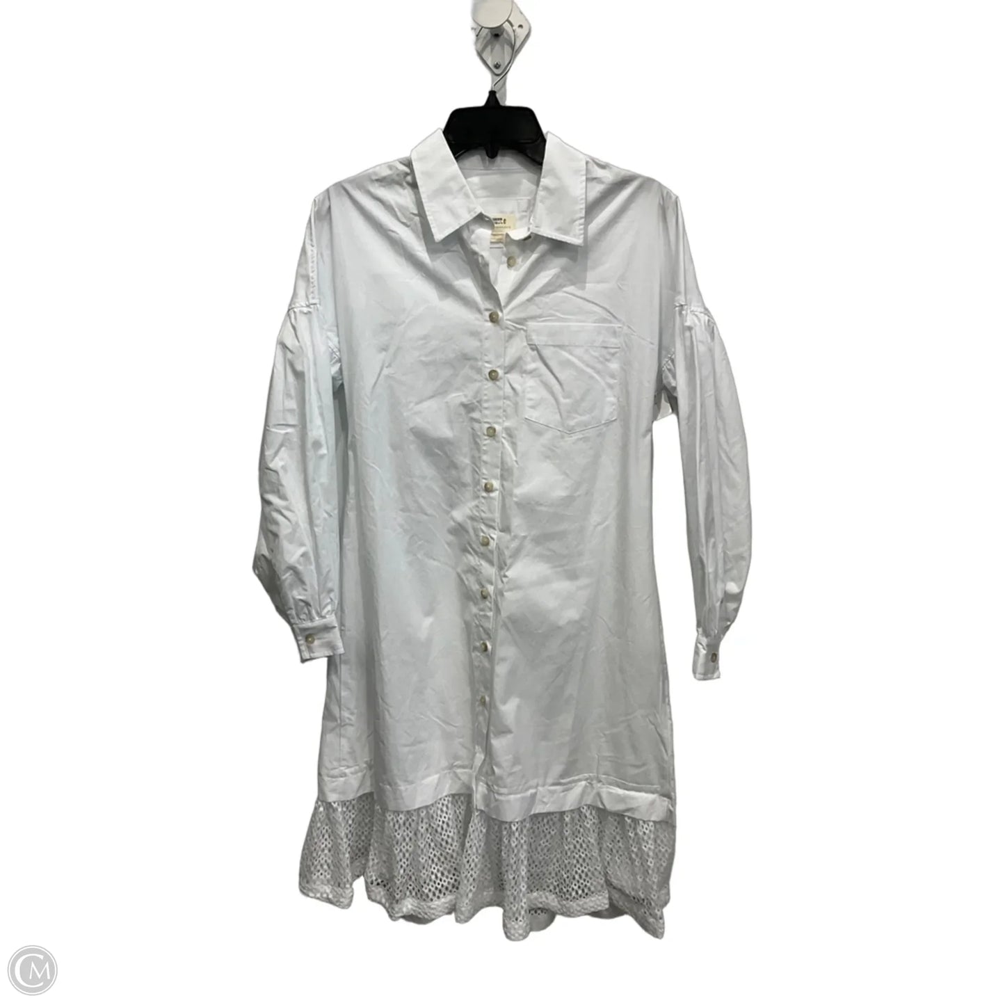 Dress Casual Midi By Maeve In White, Size: S