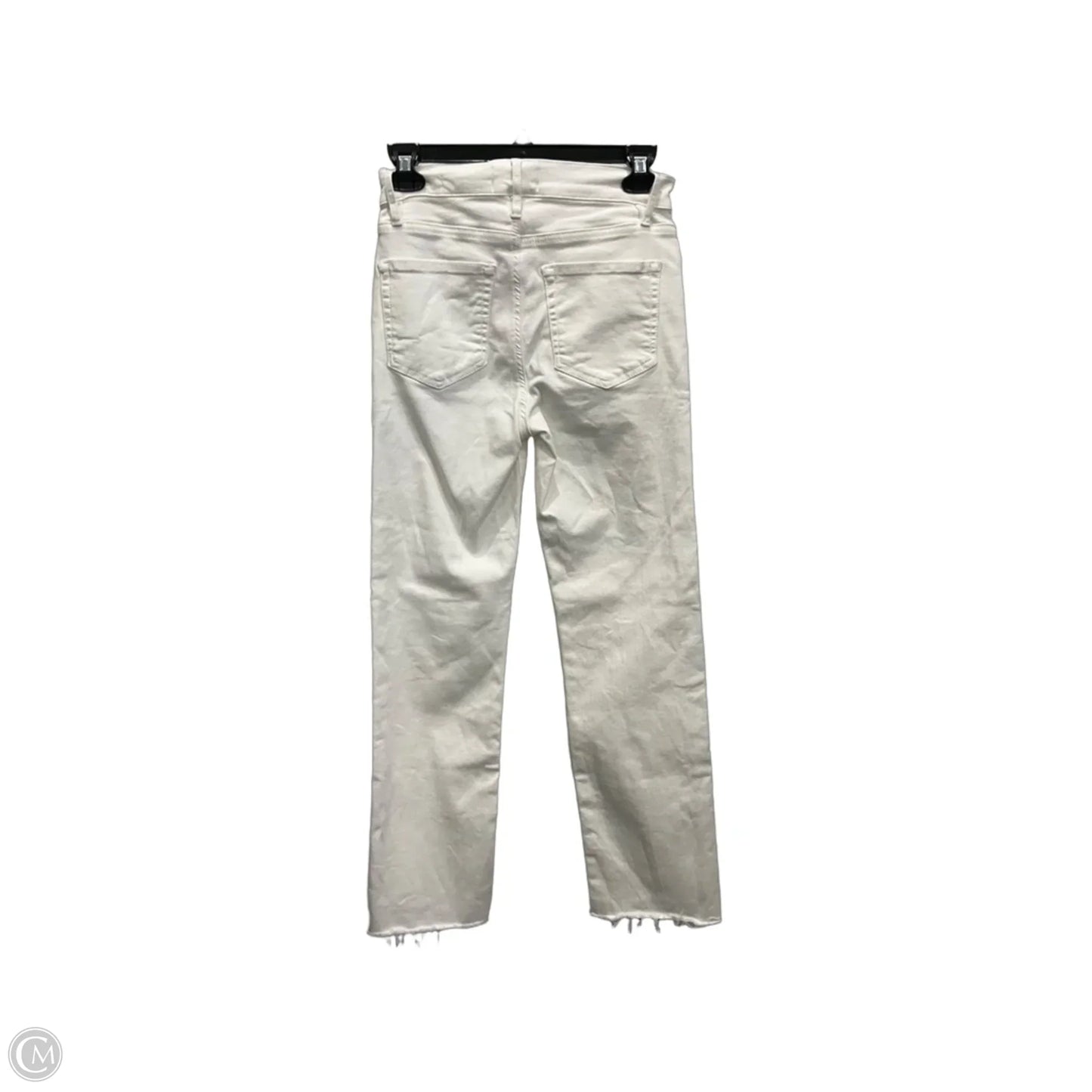 Jeans Skinny By Frame In White Denim, Size: 2