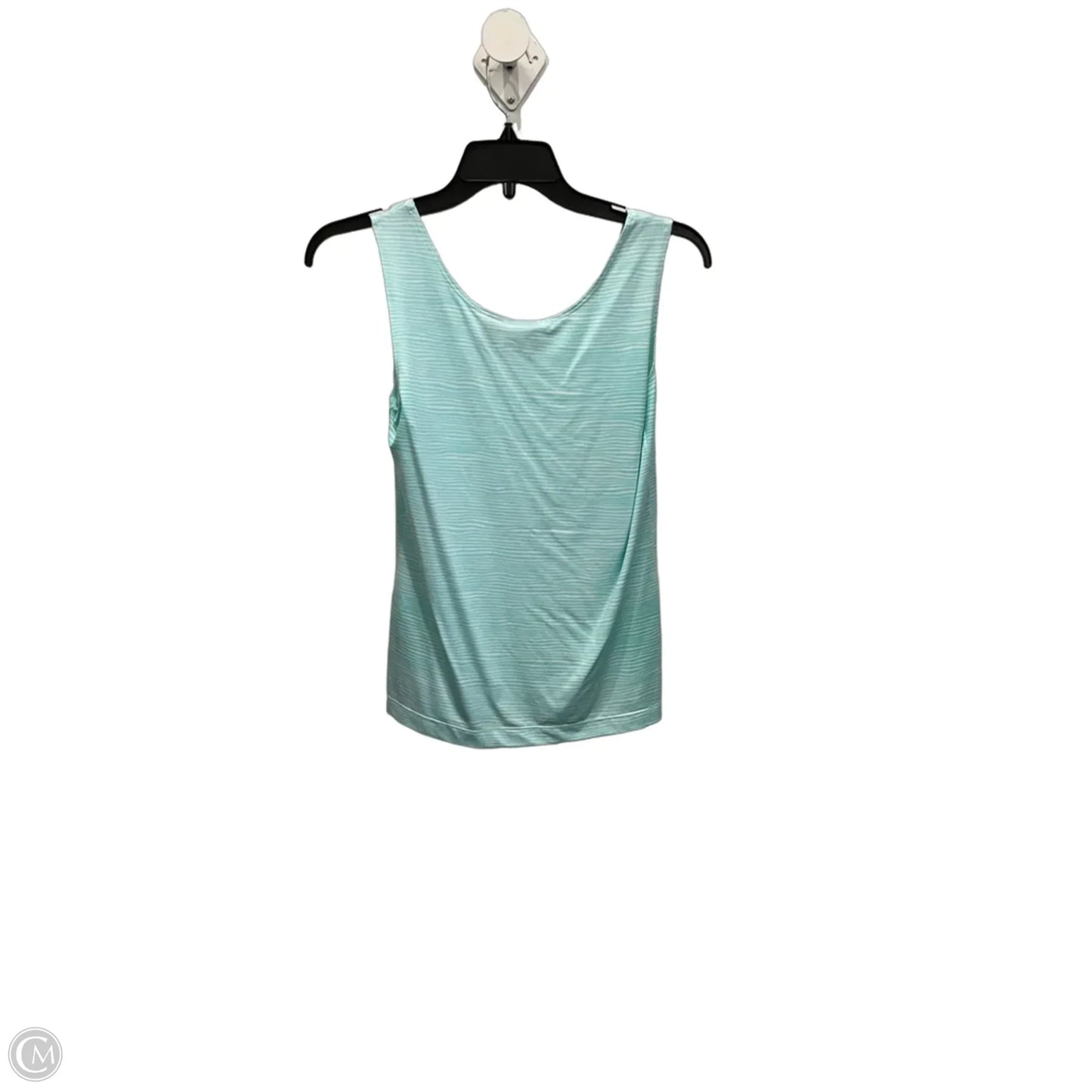 Top Sleeveless By Chicos In Striped Pattern, Size: Xs