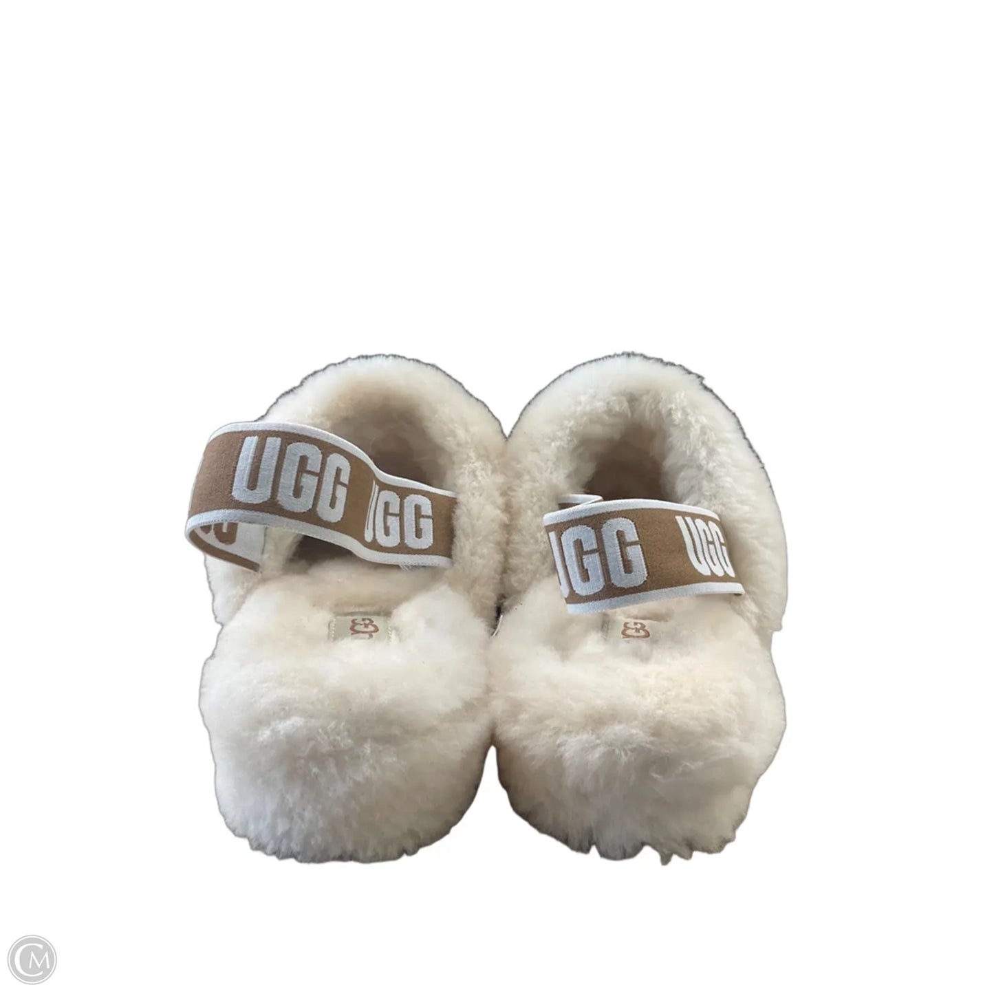 Sandals Designer By Ugg In Cream, Size: 8