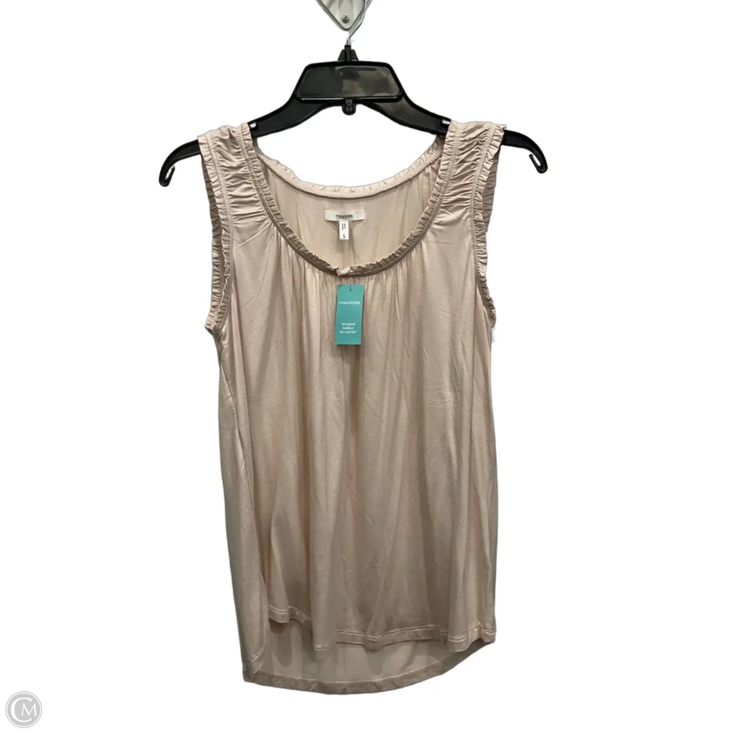 Top Sleeveless Basic By Maurices In Pink, Size: S