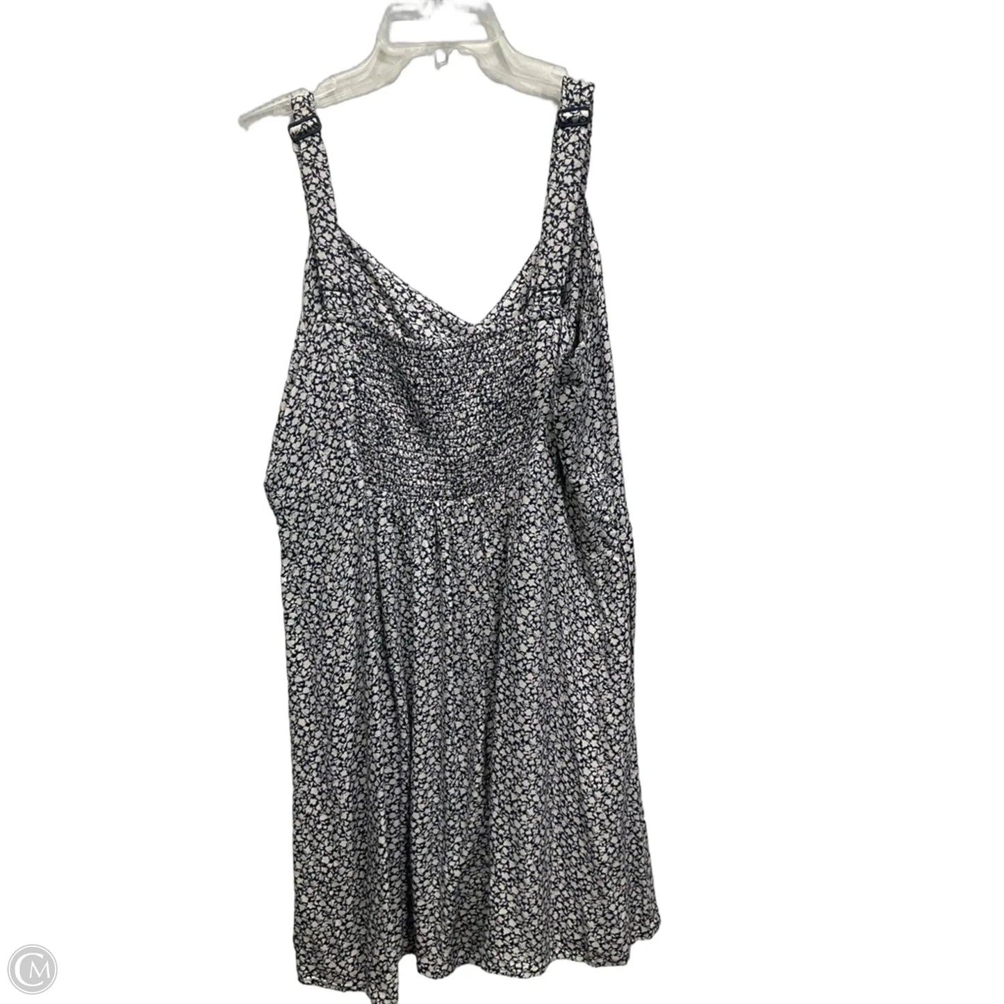 Dress Casual Short By Old Navy In Blue & White, Size: Xl