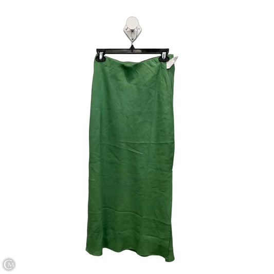 Skirt Maxi By J. Crew In Green, Size: Xs