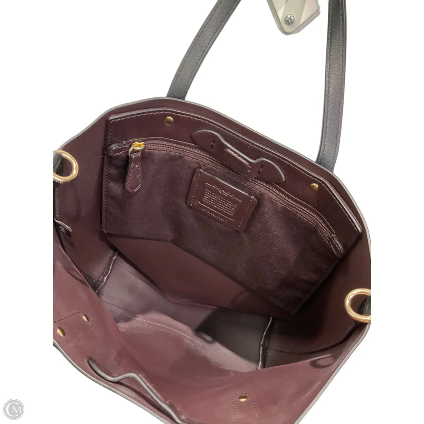 Handbag Designer By Coach, Size: Small