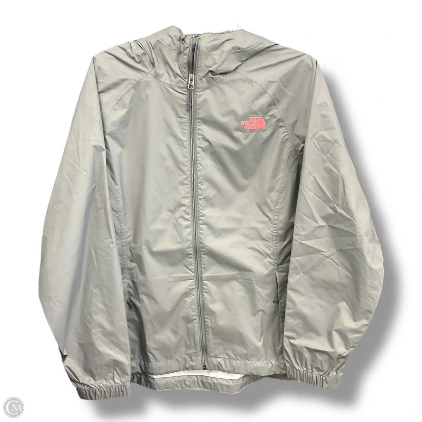 Jacket Windbreaker By The North Face In Grey, Size: L