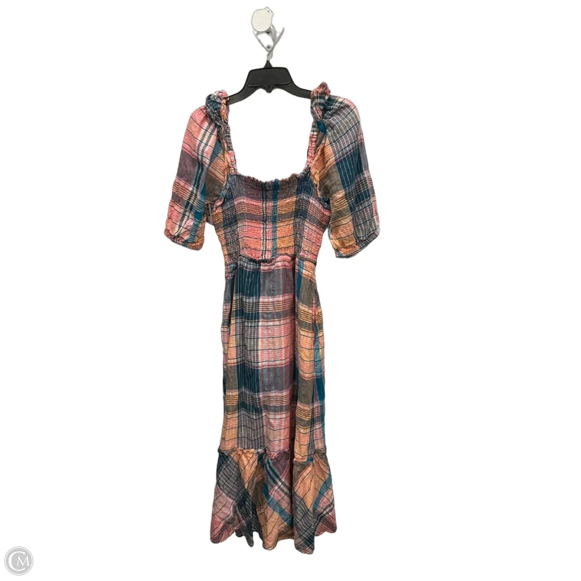 Dress Casual Maxi By Vineyard Vines In Multi-colored, Size: M