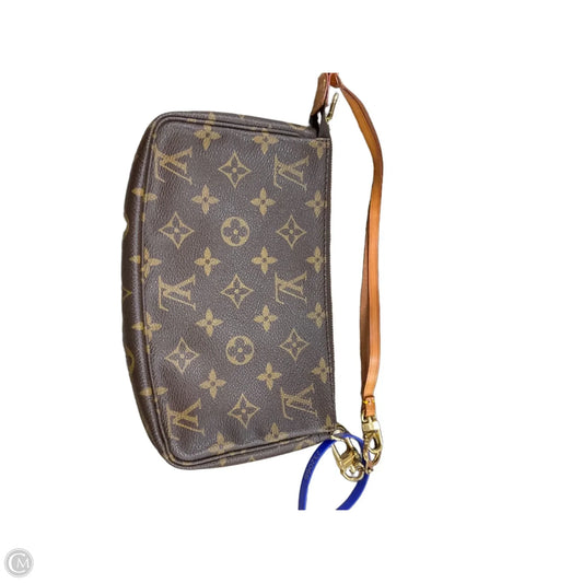Wristlet Luxury Designer By Louis Vuitton, Size: Medium