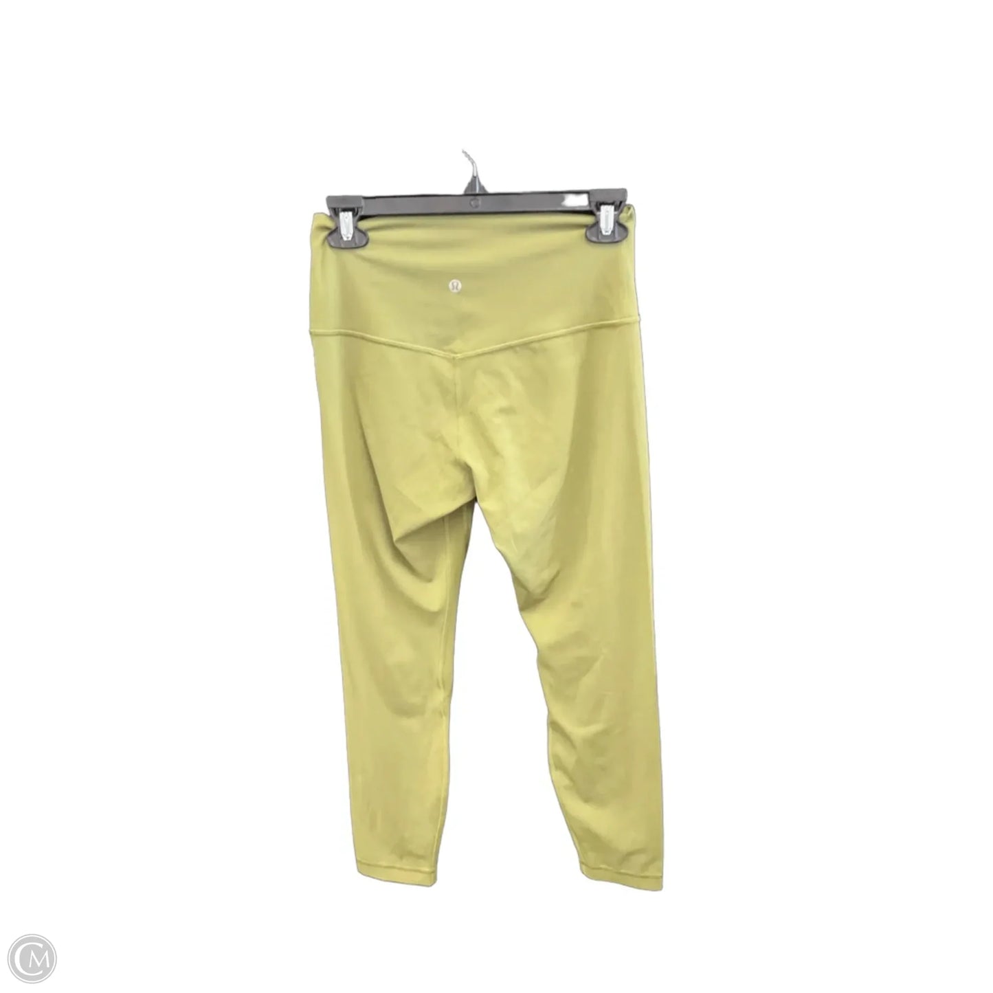 Athletic Leggings By Lululemon In Gold, Size: M