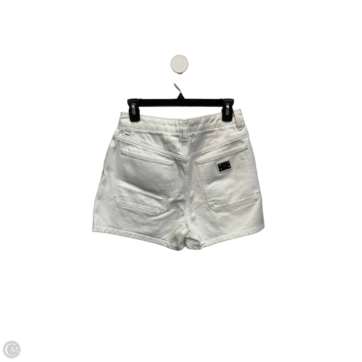 Shorts Luxury Designer By Dolce And Gabbana In White, Size: 2
