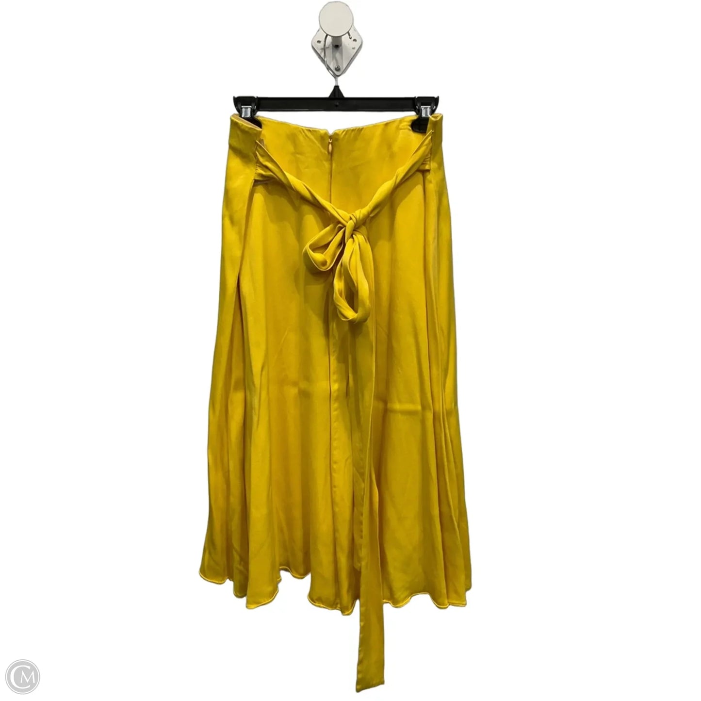 Skirt Maxi By Ann Taylor In Yellow, Size: L