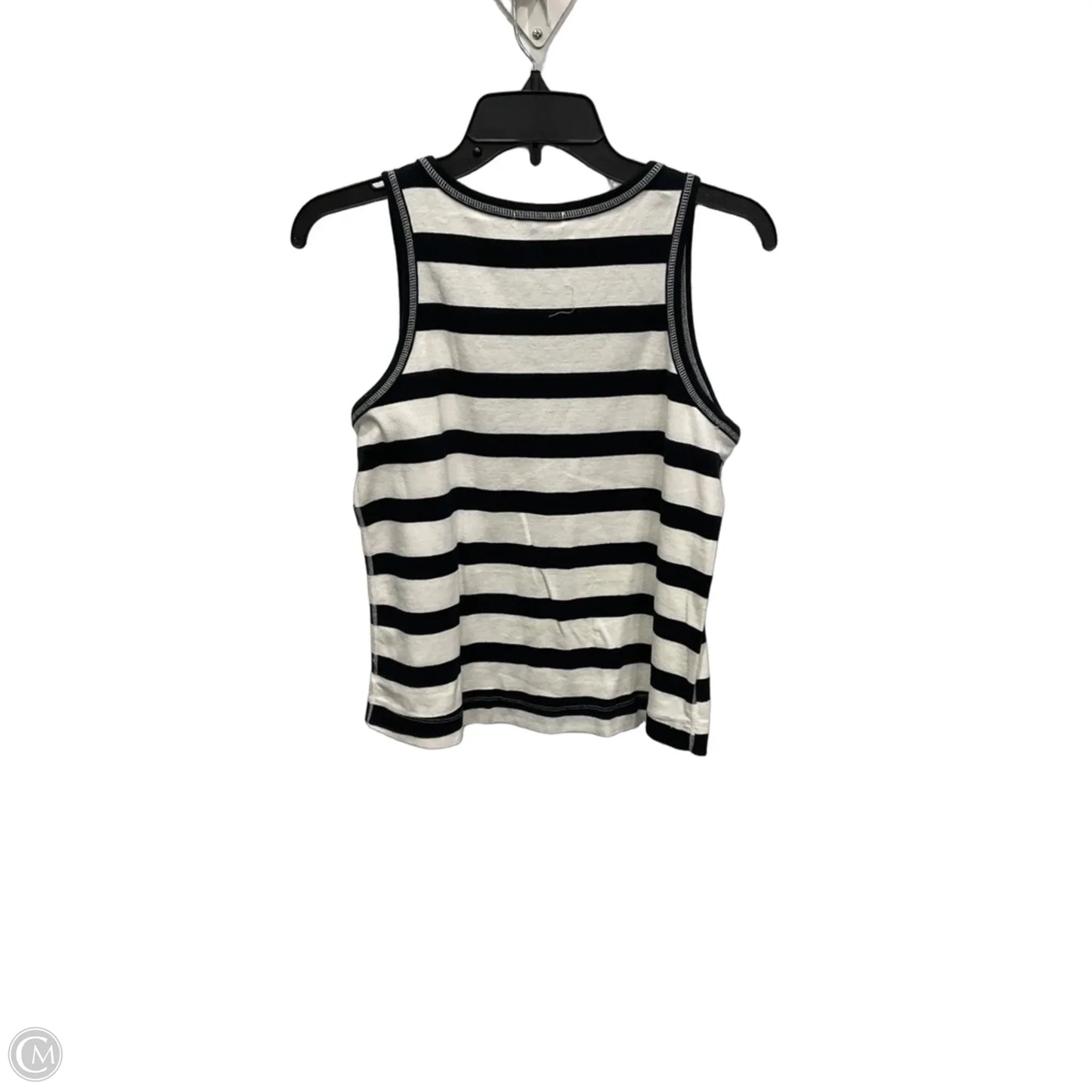 Tank Top By Three Dots In Striped Pattern, Size: M