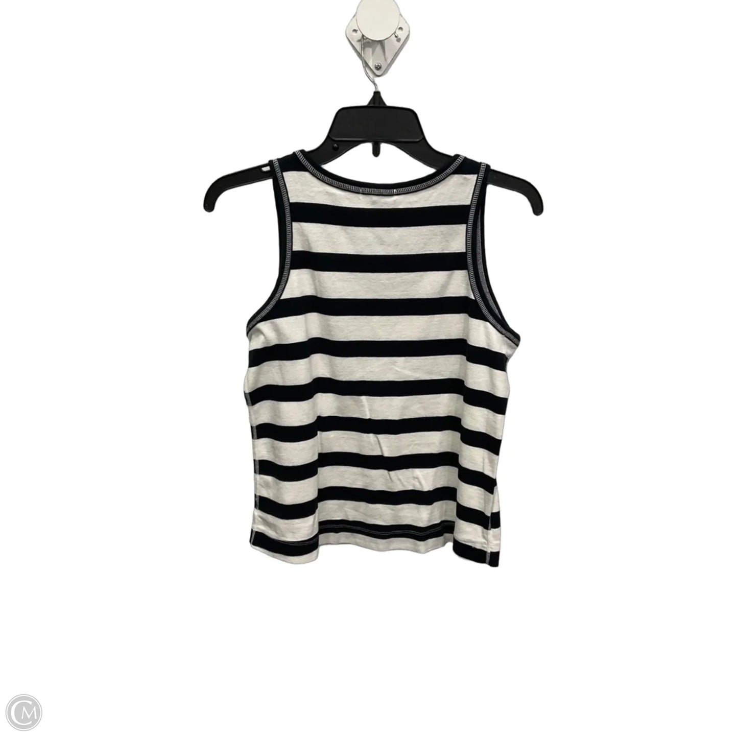 Tank Top By Three Dots In Striped Pattern, Size: M