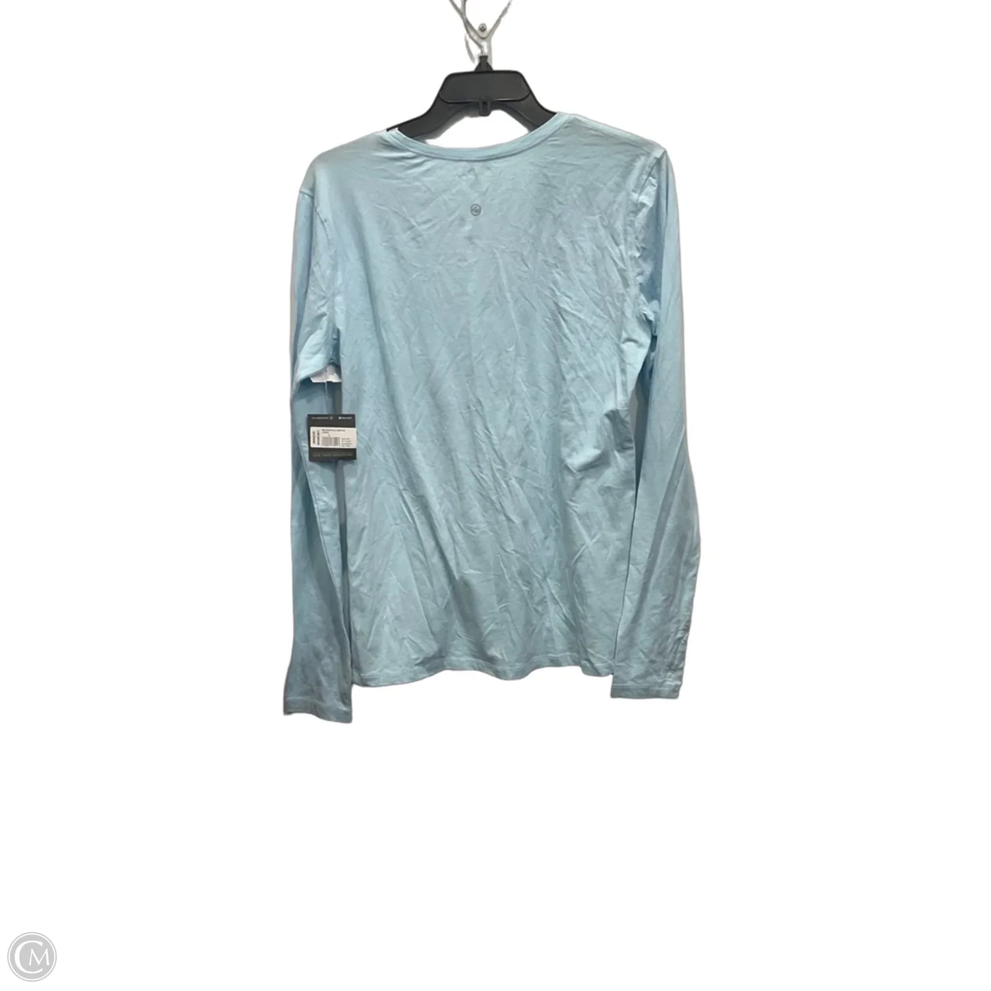 Top Long Sleeve Basic By Eddie Bauer In Blue, Size: L