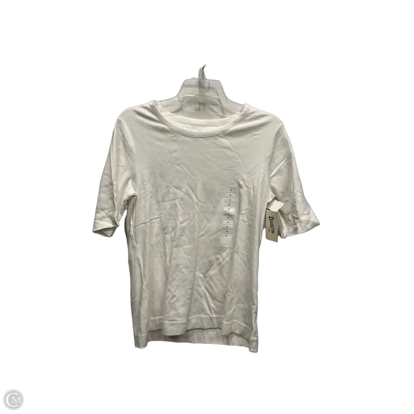 Top Short Sleeve Basic By Duluth Trading In White, Size: M