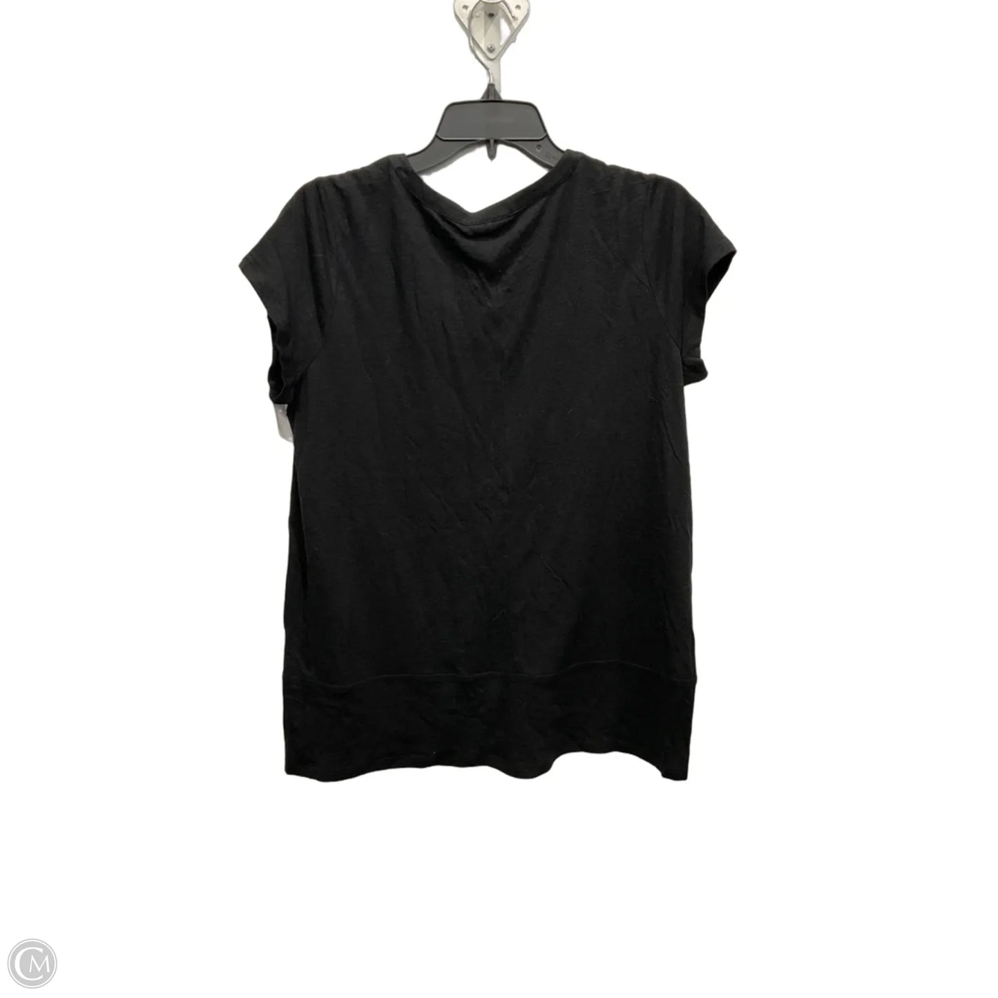 Top Short Sleeve Basic By J. Jill In Black, Size: M