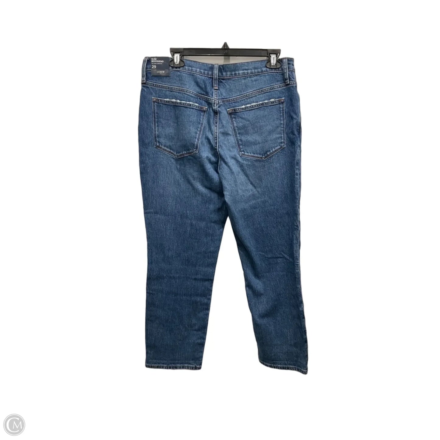Jeans Straight By J. Crew In Blue Denim, Size: 6