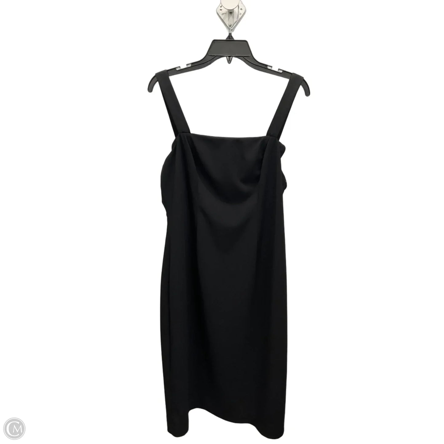 Dress Casual Midi By Cmc In Black, Size: Xl