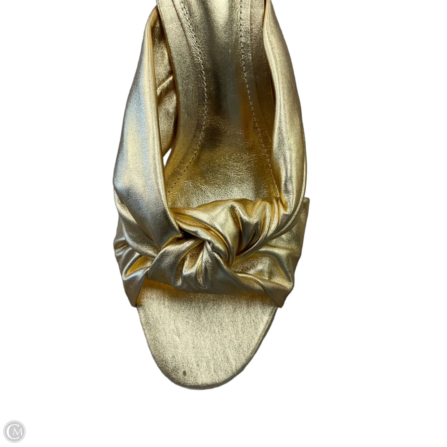 Shoes Heels Block By Schutz In Gold, Size: 9.5