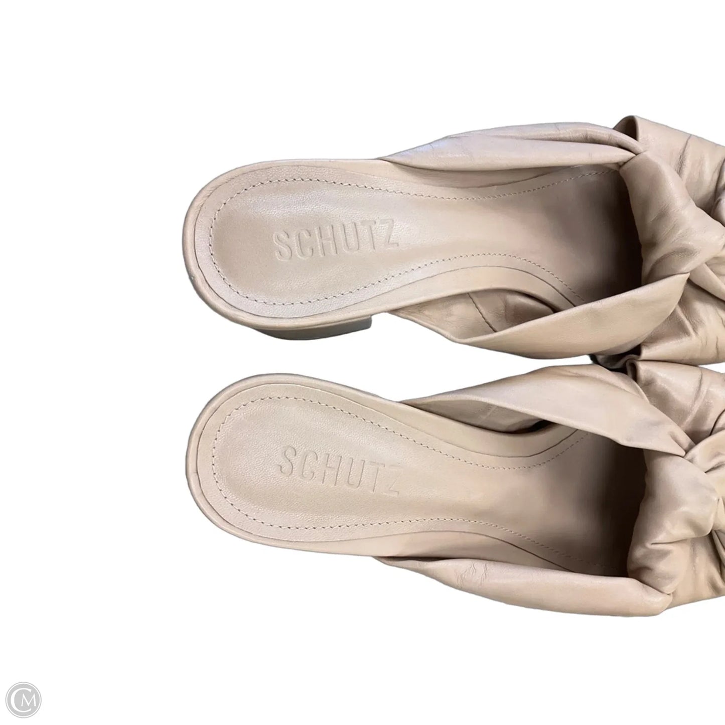 Shoes Heels Block By Schutz In Beige, Size: 9.5