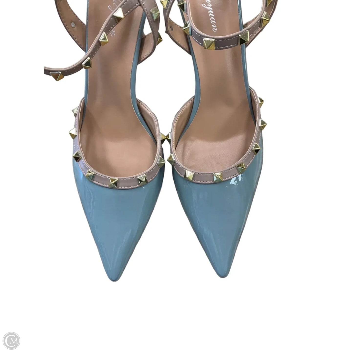 Shoes Heels Kitten By Clothes Mentor In Blue, Size: 10