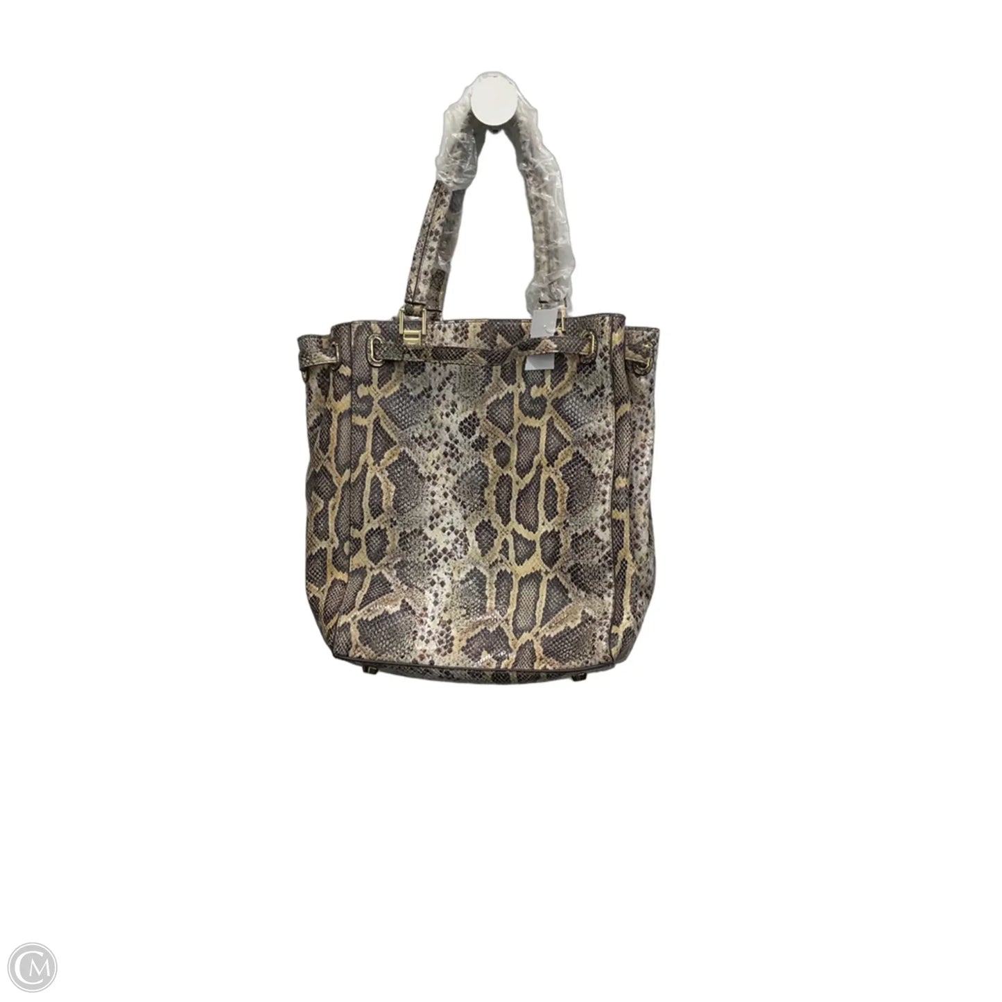Tote Leather By Gilli, Size: Large