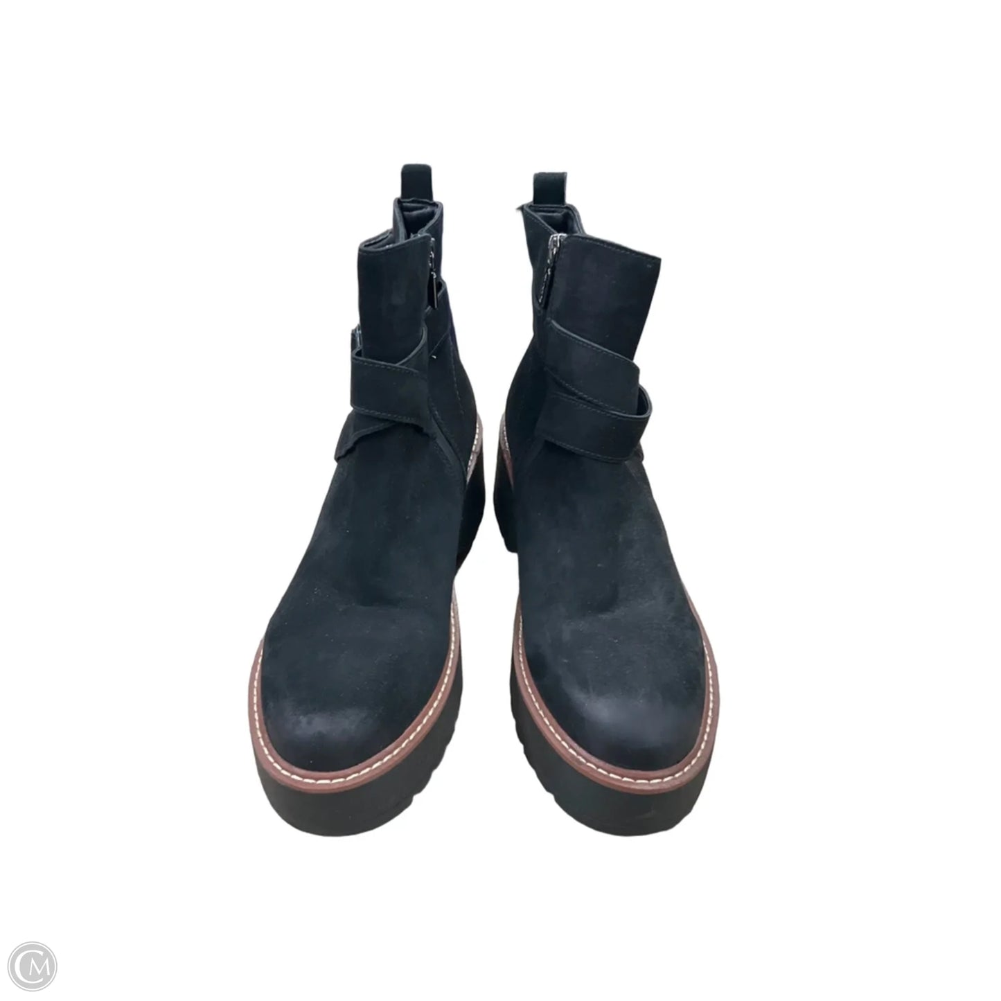Boots Ankle Heels By Blondo In Black, Size: 11