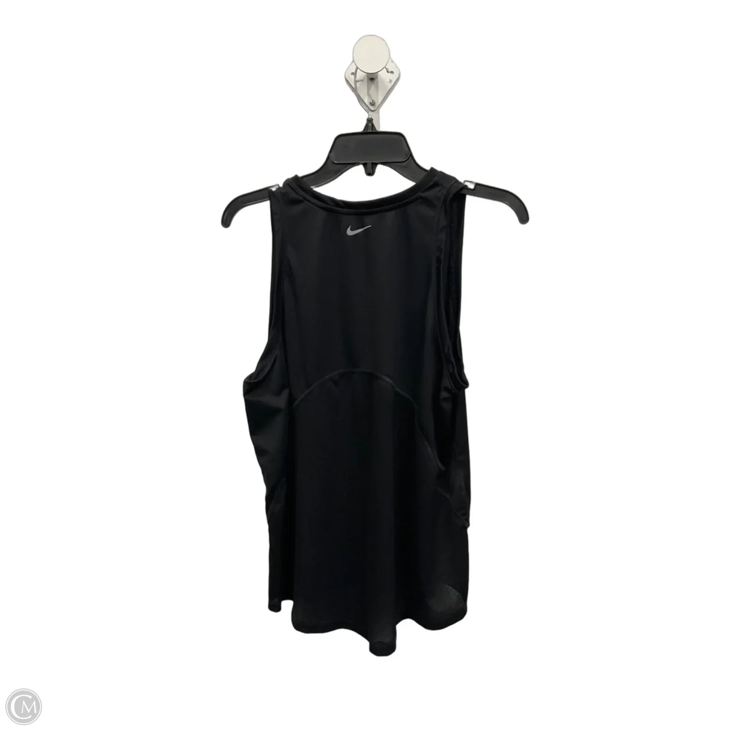 Athletic Tank Top By Nike Apparel In Black, Size: Xl