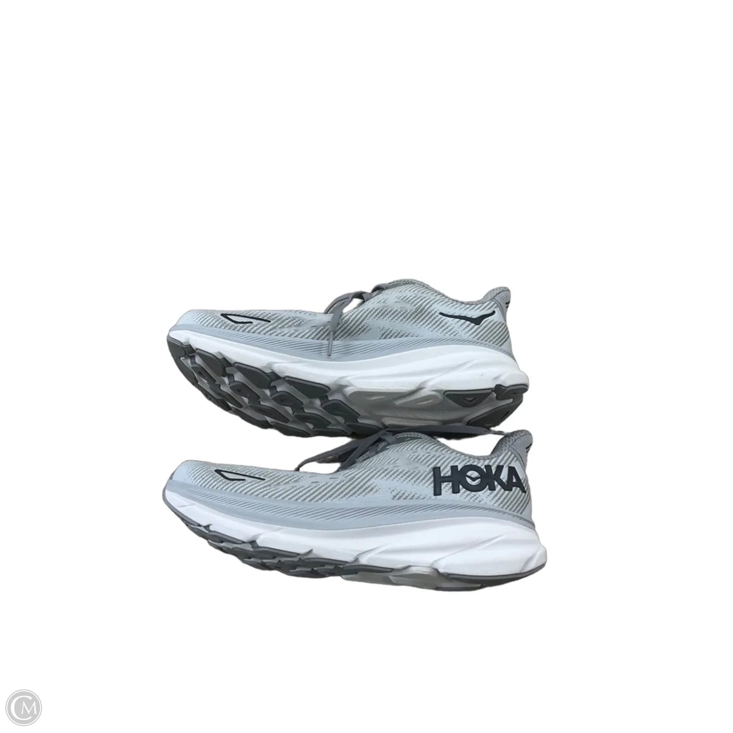 Shoes Athletic By Hoka In Grey, Size: 10