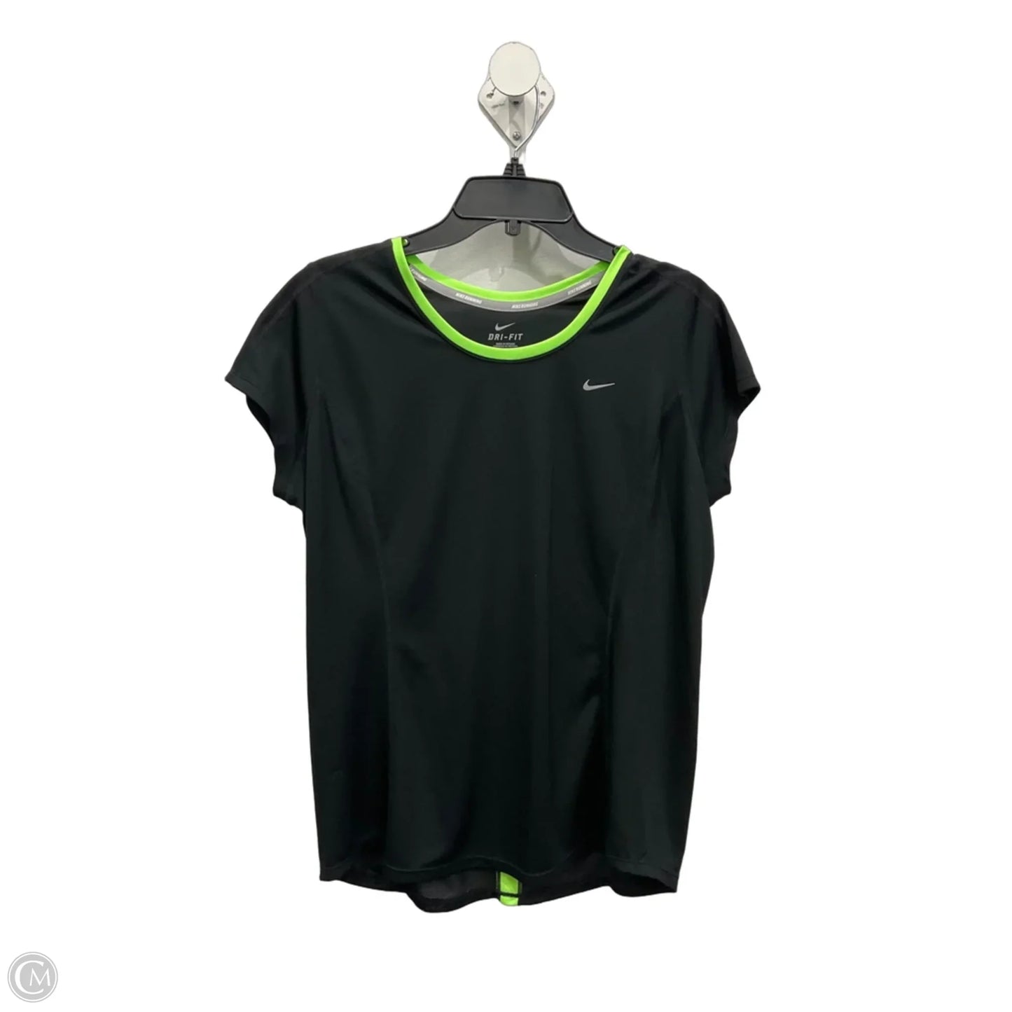 Athletic Tank Top By Nike Apparel In Black, Size: Xl
