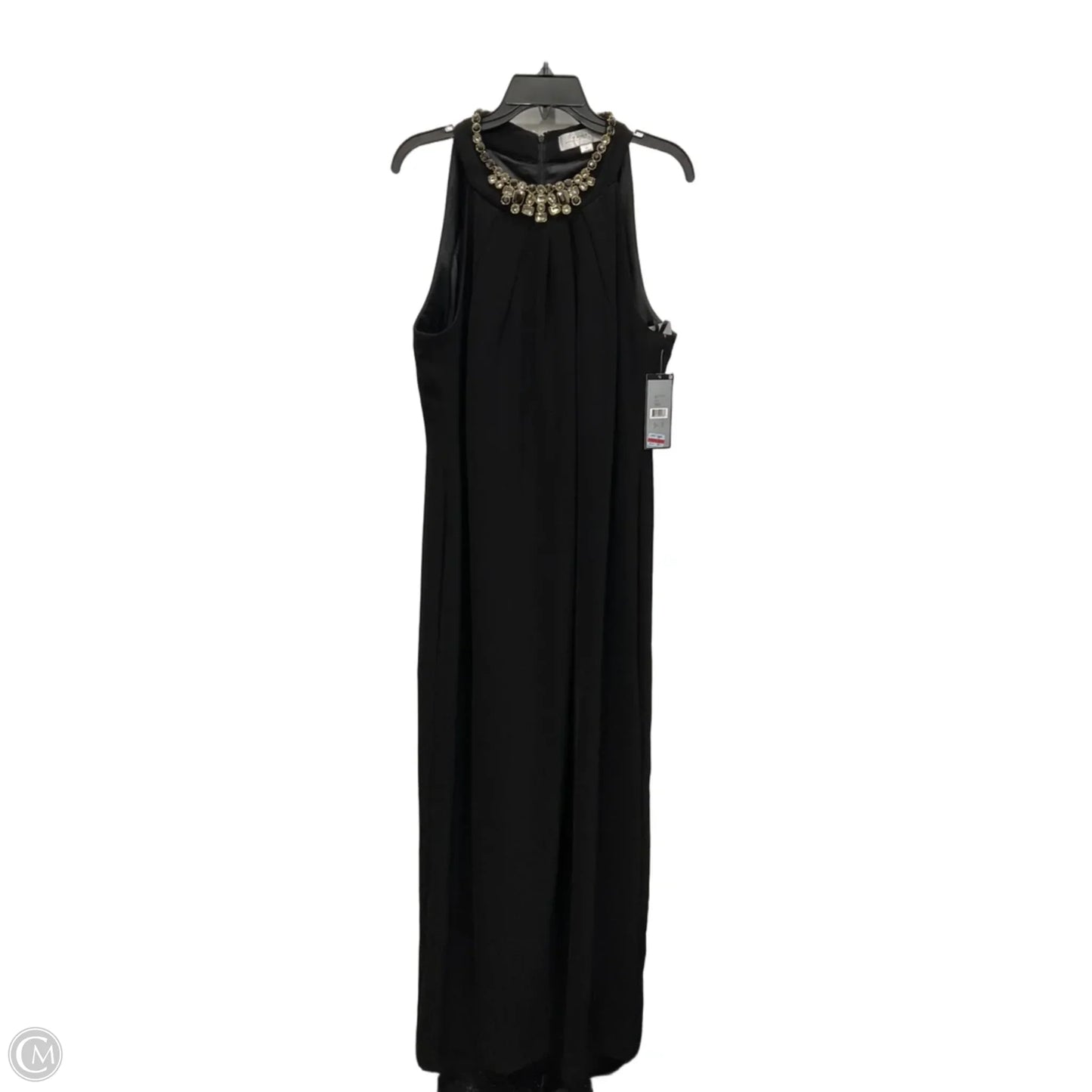 Dress Casual Maxi By Tahari By Arthur Levine In Black, Size: Xl