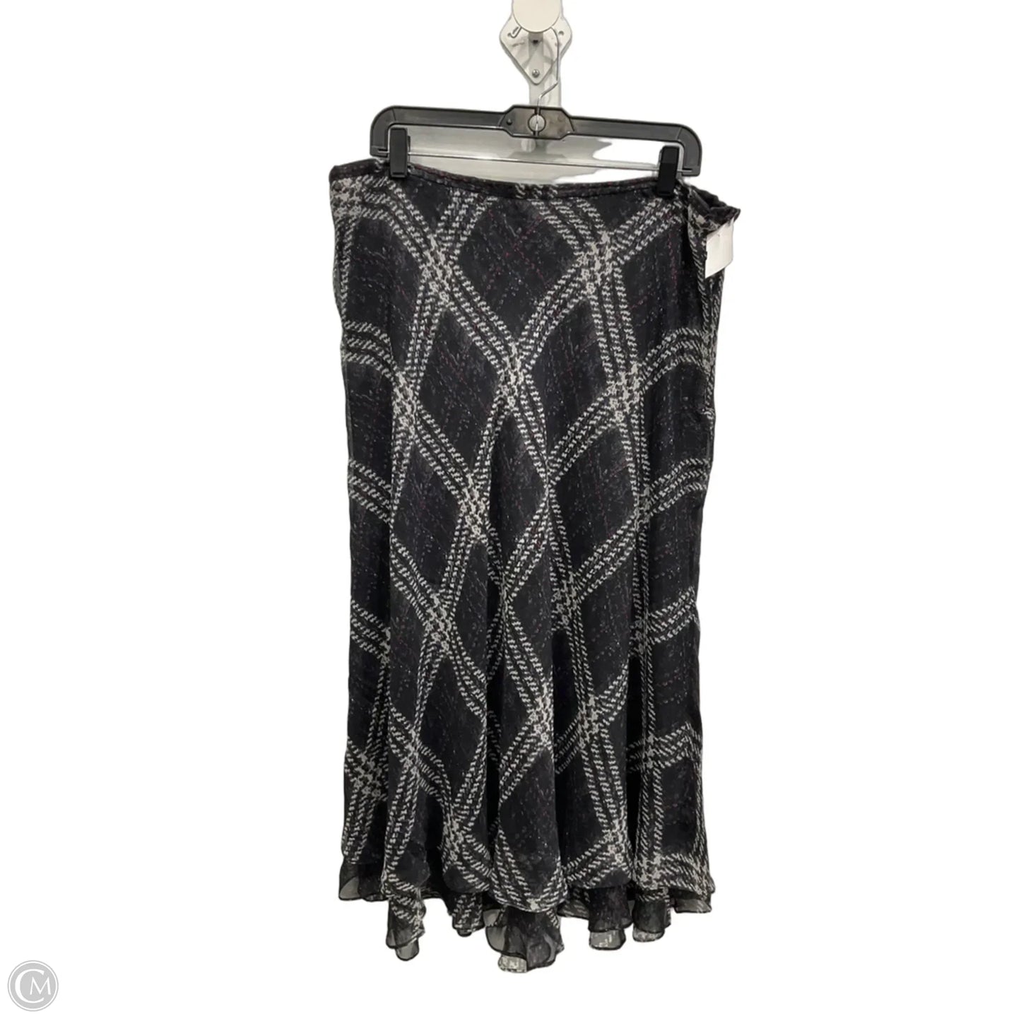 Skirt Maxi By Charter Club In Black, Size: 16